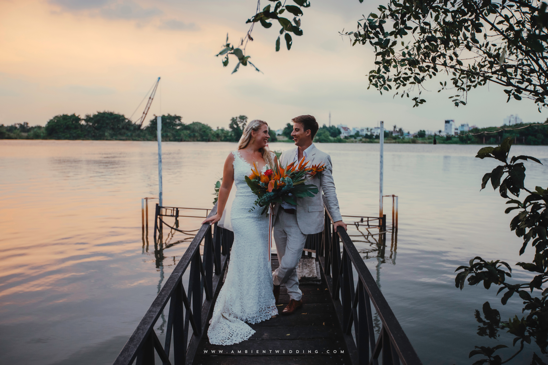 Lucy + Sam's Real Wedding | Binh An Village, Saigon